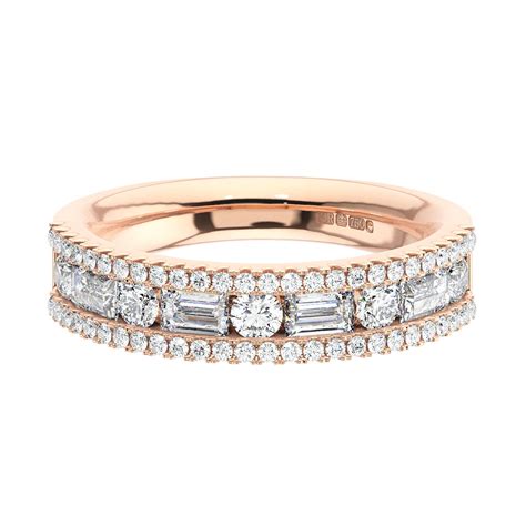 anniversary ring eternity chanel set baguettes